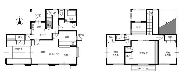 マ・メゾン　廿日市市四季が丘八丁目　№99の間取り|全居室南向き
