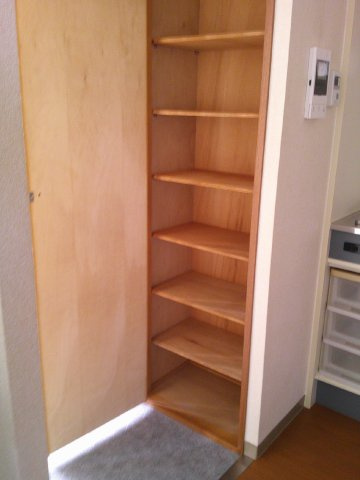 大阪市中央区農人橋１丁目の賃貸マンションの収納