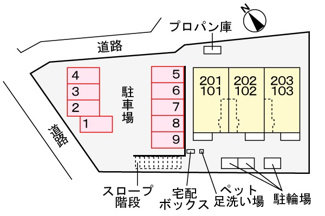 【駐車場】