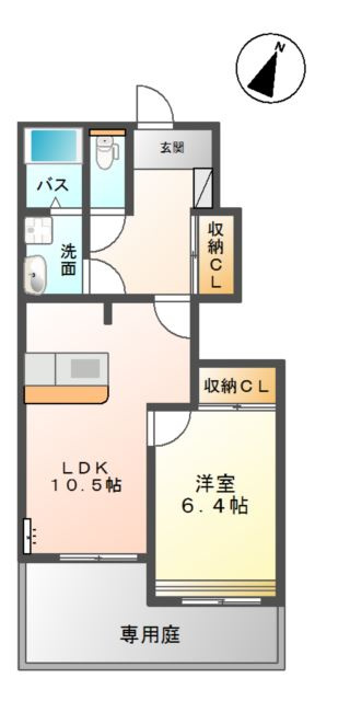 サニーヒルズの間取り