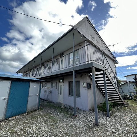 登別マンションの外観