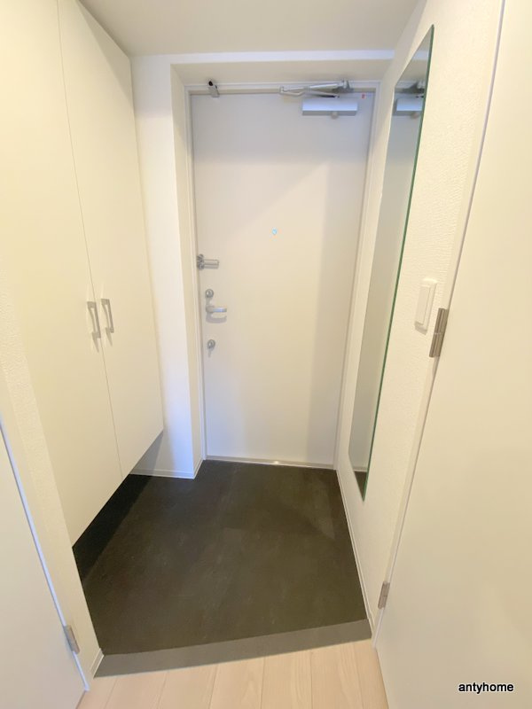 セレニテ難波ミラク弐番館　仲介手数料無料の玄関