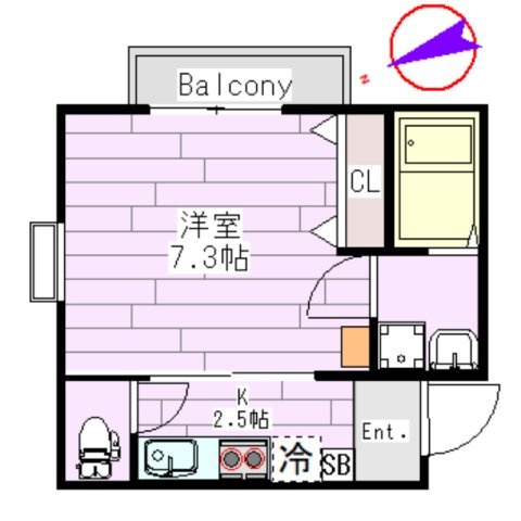 shireの間取り