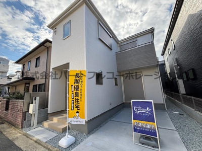 【外観】 | 神戸市垂水区星陵台7丁目　新築戸建2号棟　仲介手数料無料！ | 外観は落ち着いています