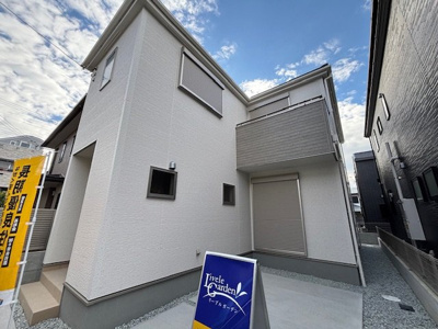 【外観】 | 神戸市垂水区星陵台7丁目　新築戸建2号棟　仲介手数料無料！ | 落ち着いた雰囲気の外観です
