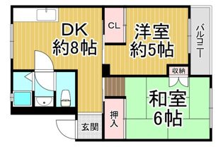 ハイツ桜ヶ丘の間取り