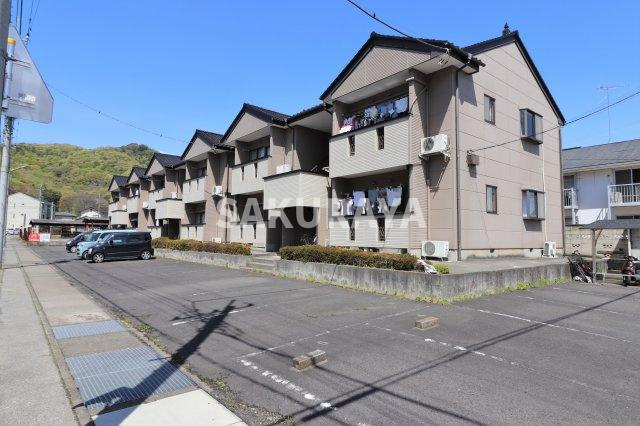アメニティライフ１棟の外観