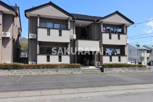 アメニティライフ１棟の外観