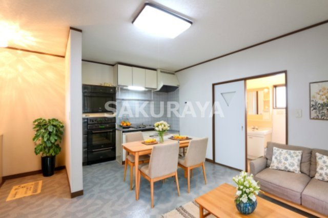 アメニティライフ１棟の居間・リビング|画像はイメージです