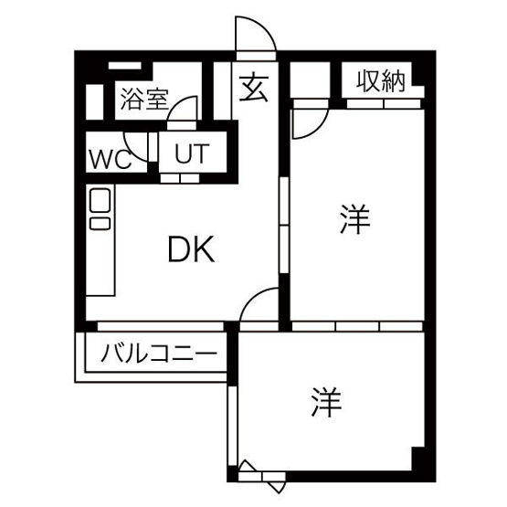 【間取り】 | 第7スカイパレス