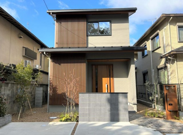 等持院北町新築一戸建の外観