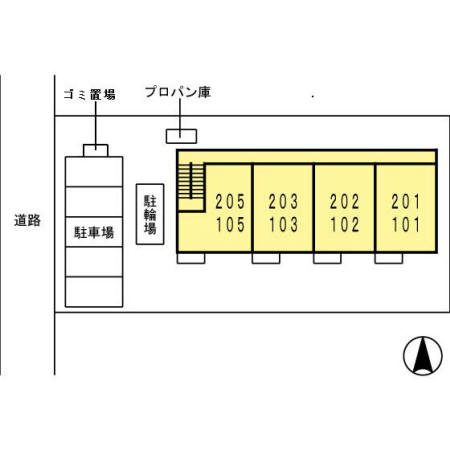 ティルタ サリの区画図