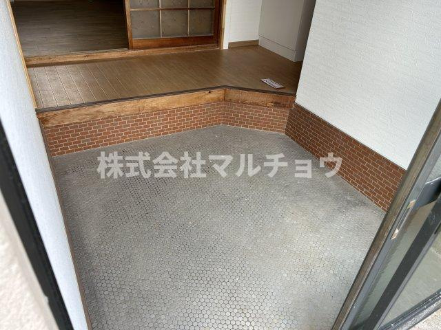 田口アパート　の玄関|明るい玄関です