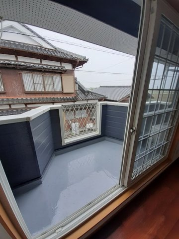 ニュークレストール舞のバルコニー|陽当たり良好なバルコニーです♪