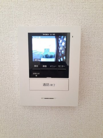 エクセル弐番館のセキュリティ|TVモニター付きで安心です☆