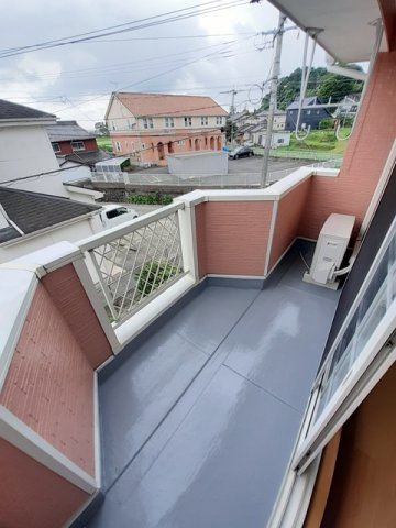 エクセレントⅡのバルコニー|陽当たり良好なバルコニーです♪