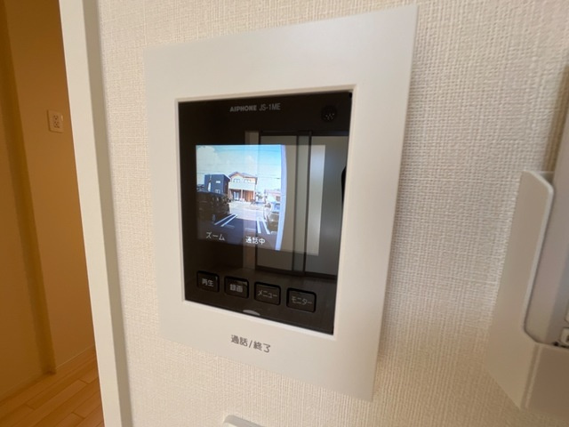 コロンⅡのセキュリティ|TVモニター付きで安心です☆