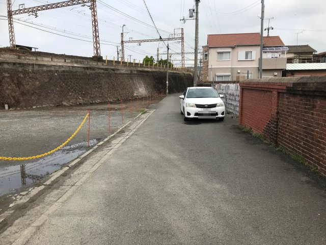 和歌山市源蔵馬場・土地・56870の前面道路含む現地写真