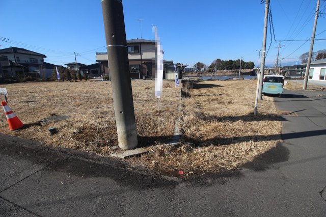 《分譲地》壬生町寿町　全3区画の外観|分譲地北側との境界部分（2025年1月撮影）