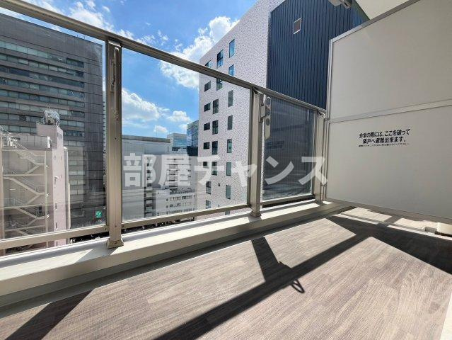 サン・錦本町ビルのバルコニー