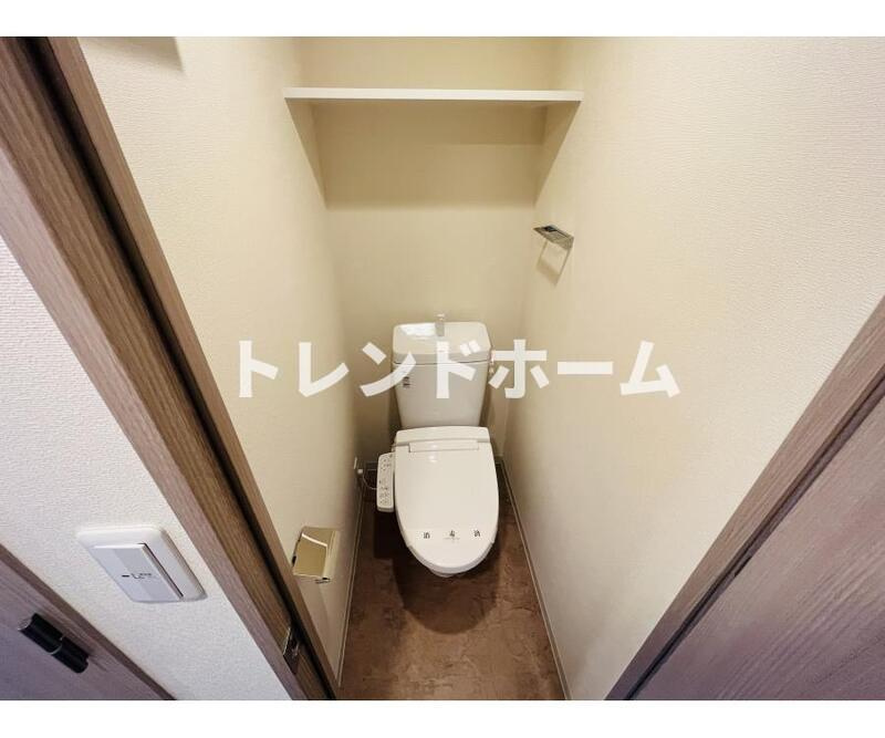 エステムコート四天王寺夕陽丘Ⅱのトイレ|選べる家電プランあり！！