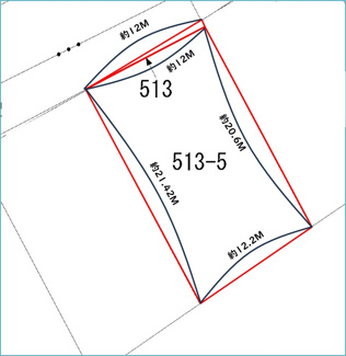 【区画図】 | 中城村泊 (７５．２９坪)