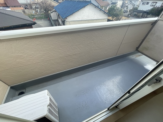 アスリートハイツのバルコニー