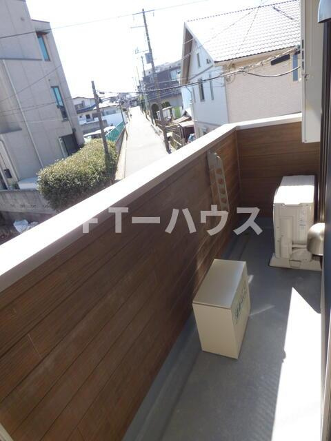 アルベロ新検見川のバルコニー
