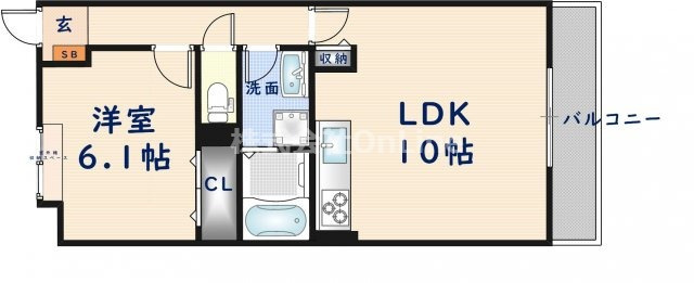 インペリアルライフの間取り