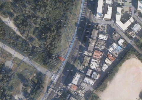 沖縄県那覇市安次嶺軍用地（那覇陸上自衛隊）の土地図