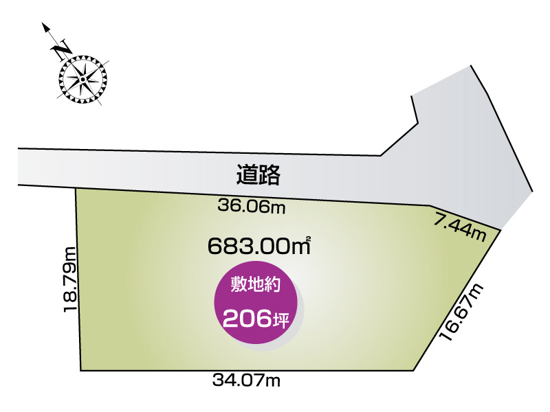 【区画図】