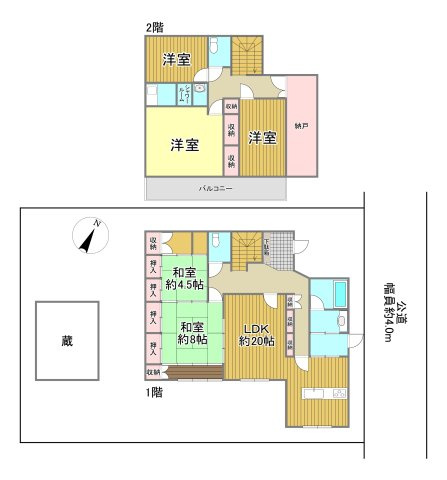 ‐三丁目不動産-　熊谷市石原の間取り