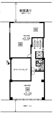 国久ビルの間取り
