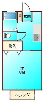 【間取り】 | セジュールミナミ