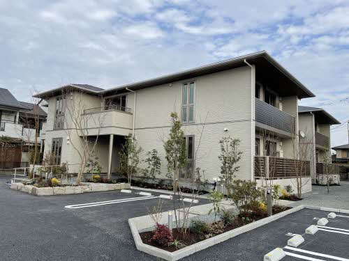 熊本市南区近見３丁目のアパートの外観