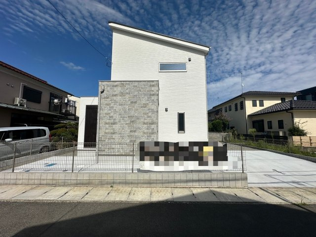 小田原市曽比　庭付き戸建の外観パース