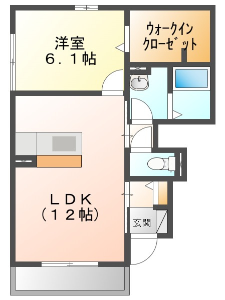 ブラウニーハウスの間取り