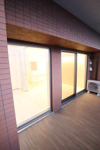 プレジオ関目のバルコニー