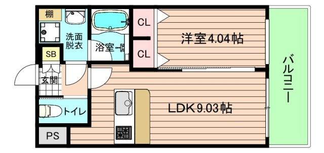 プレジオ関目の間取り