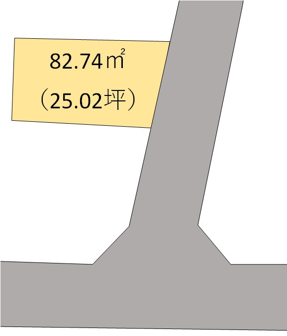 和歌山市新堀東2丁目・土地・126239の区画図