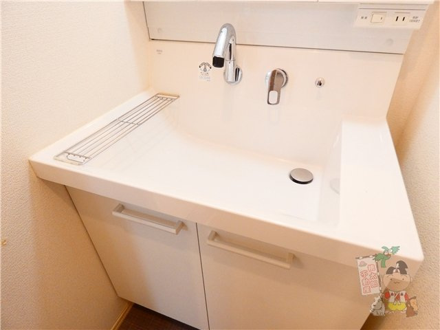 メゾンドソレイユの洗面所