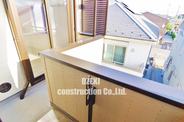 Dアヴァンスレイクタウンのバルコニー