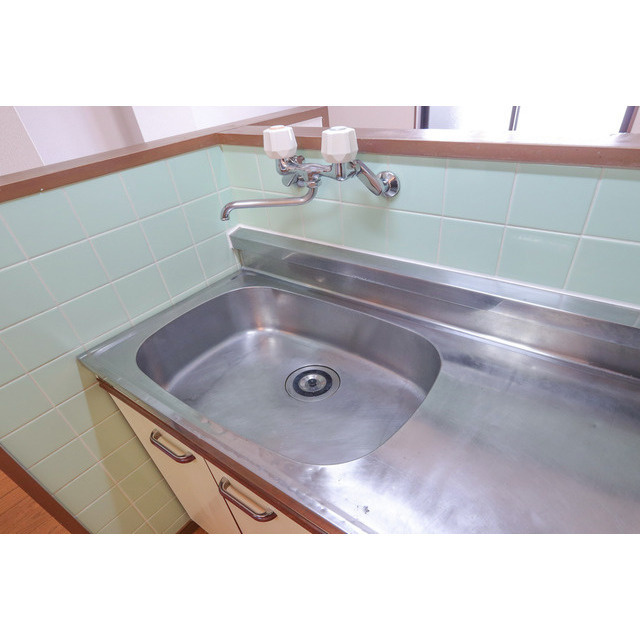 のばらビルのキッチン|キッチンです