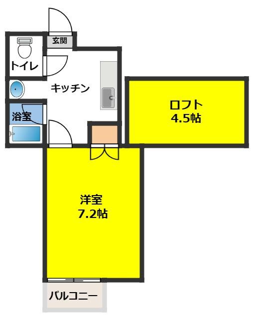 ピースフルⅠの間取り