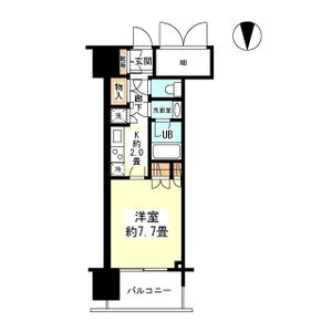 アンビエンテ四ツ橋の間取り