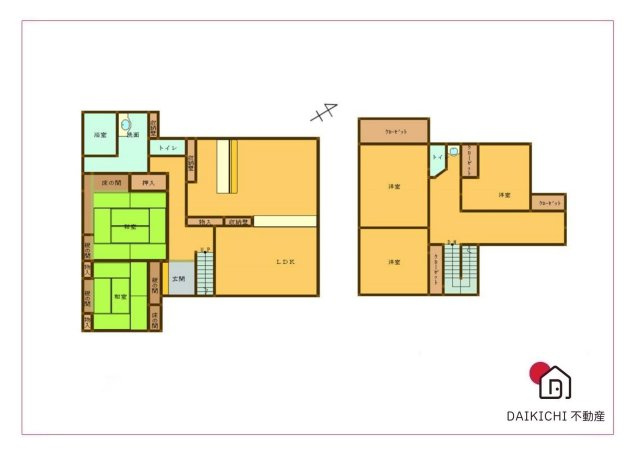 【間取り】 | 深谷市東方　中古戸建