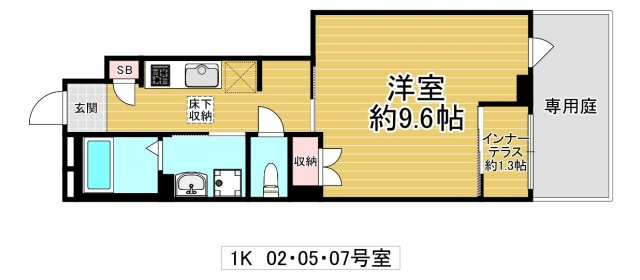 帆凪　HONAGIの間取り