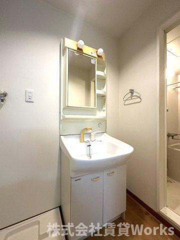 豊千ビルの洗面所|使いやすい洗面所です