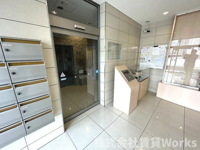 豊千ビルのロビー|建物の内部です