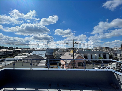 【展望】 | 上北沢1丁目戸建-定期借家1年　再契約型- | 4F　ルーフバルコニーからの展望